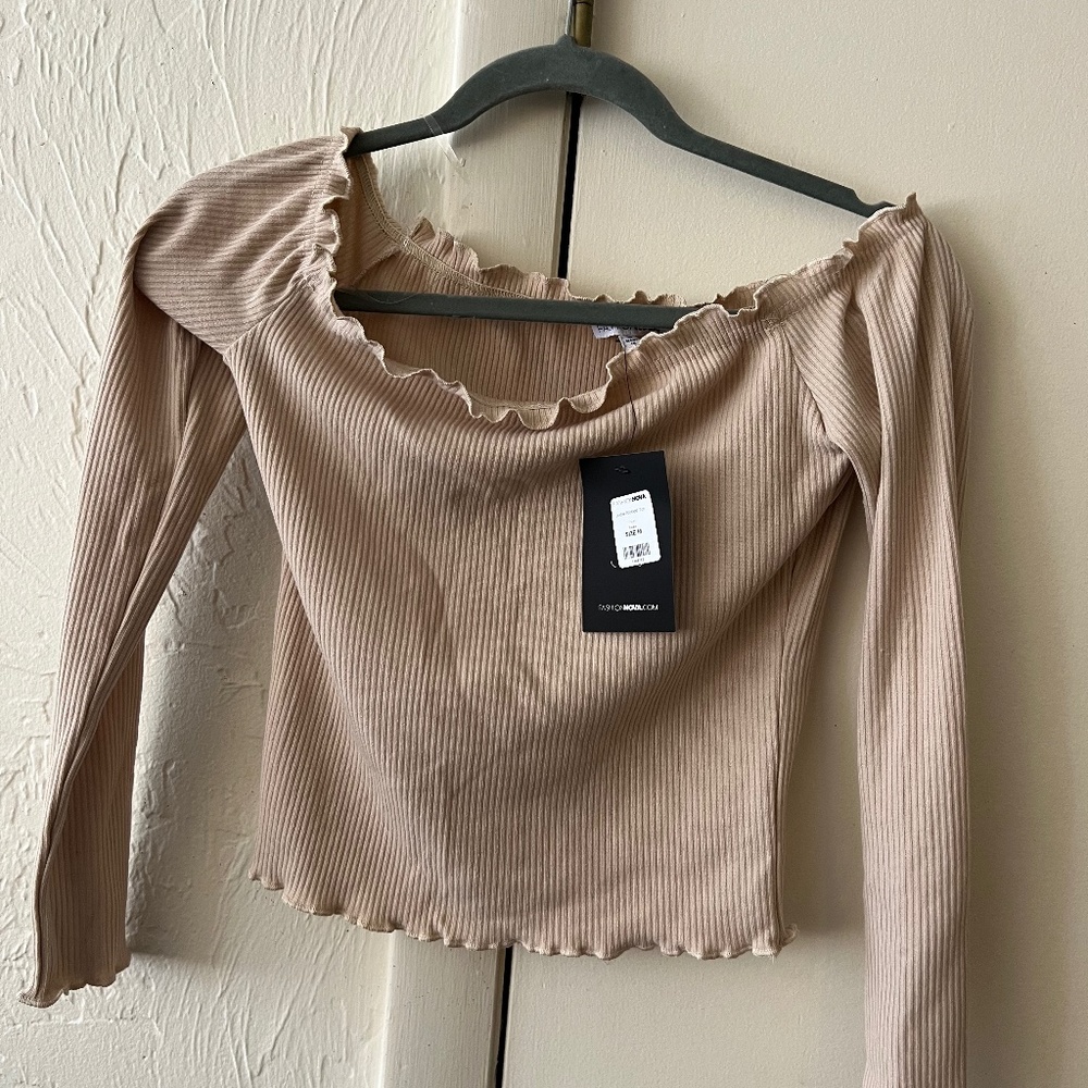 Jodie ribbed top from fashion nova